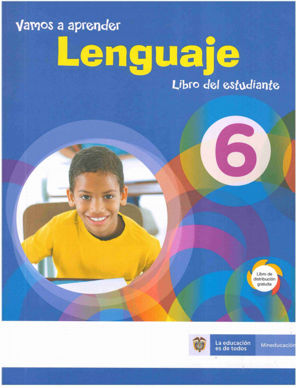 Vamos a Aprender Lenguaje Libro del Estudiante 6 Resuelto PDF
